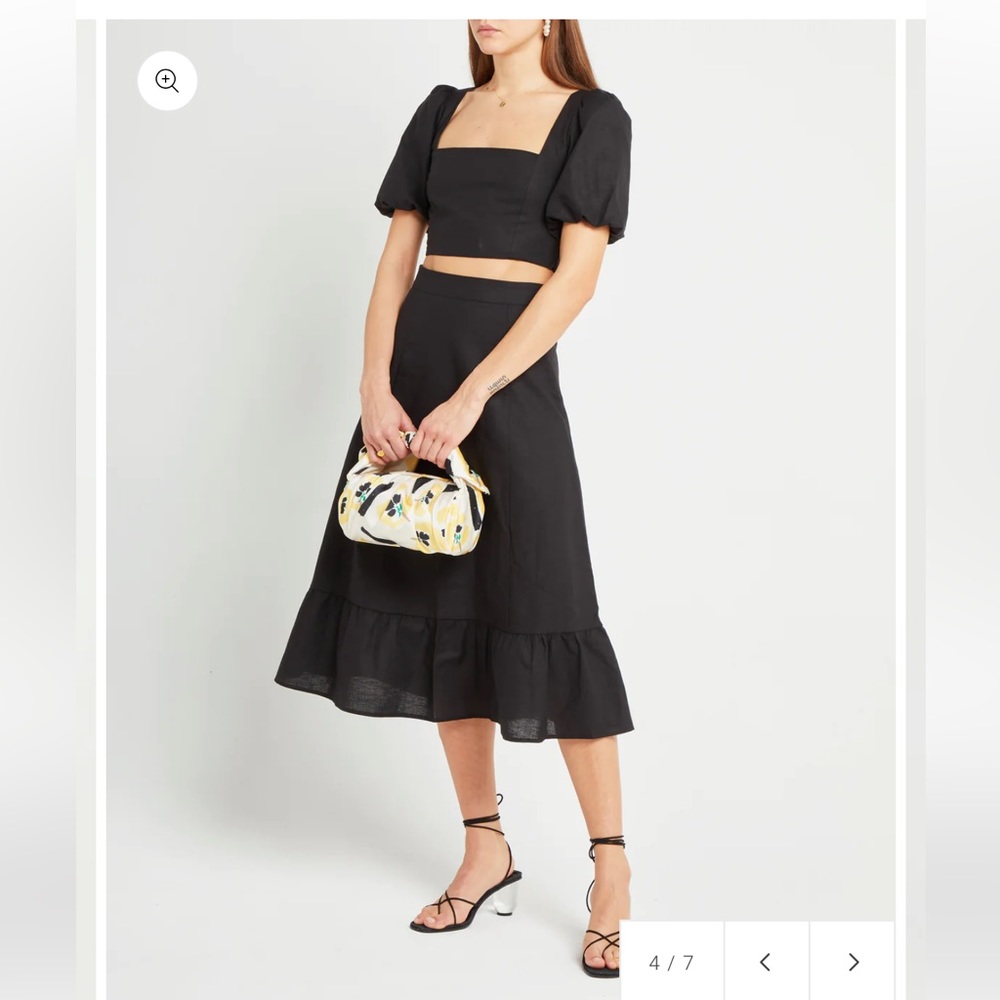 O.P.T sana two piece set XS black from few moda